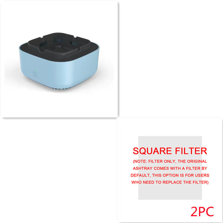 Cendrier Portable sans fumée, purification d'air, Filtration multiple, élimine les odeurs de fumée, pour la maison, le bureau, la voiture, protection passive contre fumées.