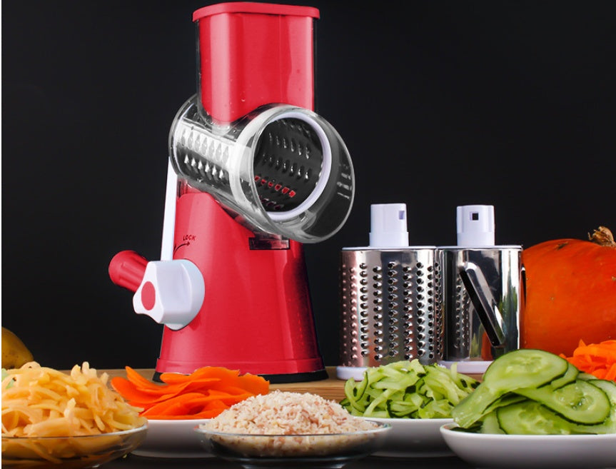 Mandoline Multifonction à Manivelle – Coupe Légumes Rapide et Sécurisée