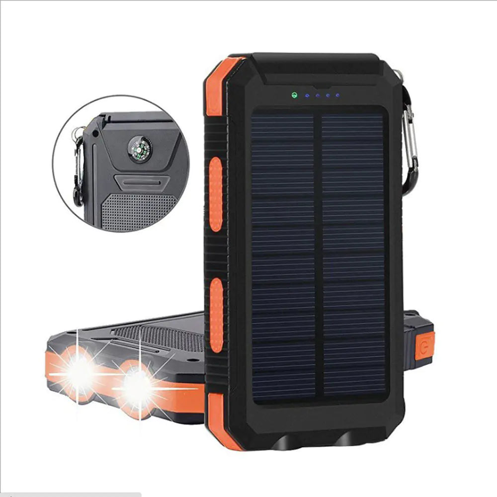 Power Bank Solaire 20 000 mAh - Énergie Portable Durable