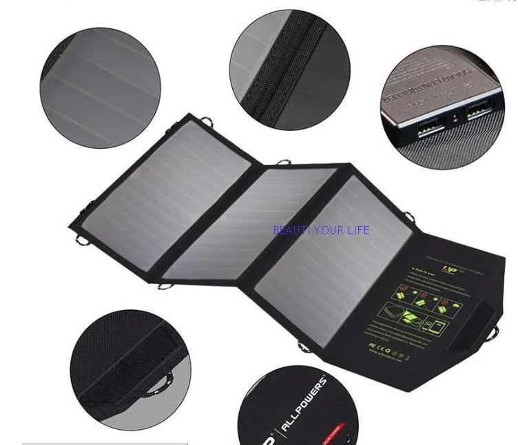 Chargeur Solaire Portable