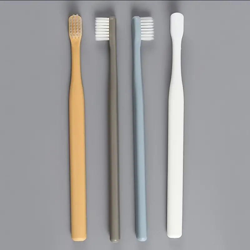 Brosse à Dents Manuelle à Poils Souples (Lot de 4)