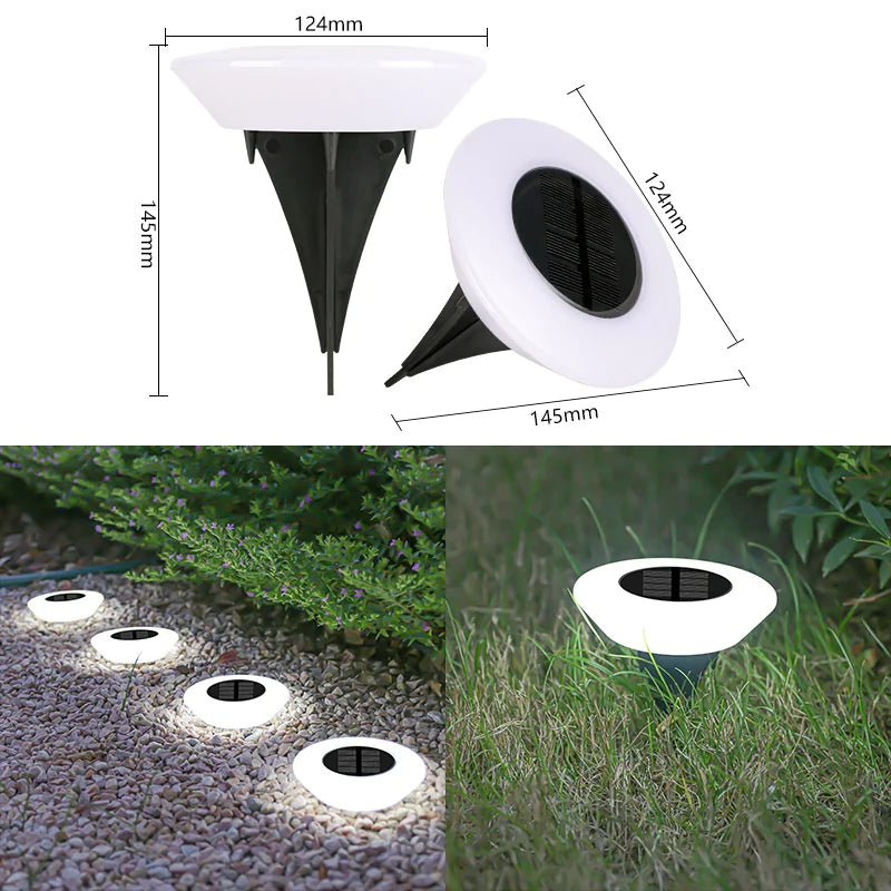 Lampe Solaire d'Extérieur pour Pelouse