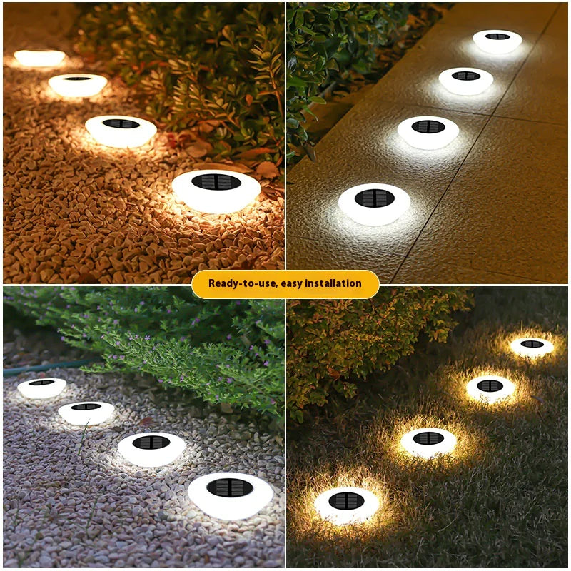 Lampe Solaire d'Extérieur pour Pelouse