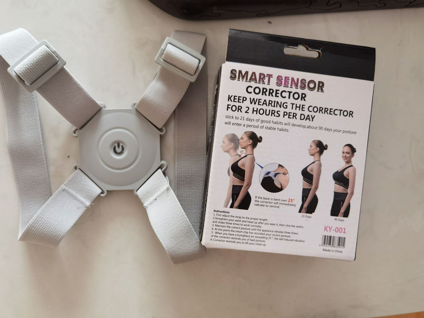 Correcteur de Posture Intelligent Ajustable pour Enfants et Adultes
