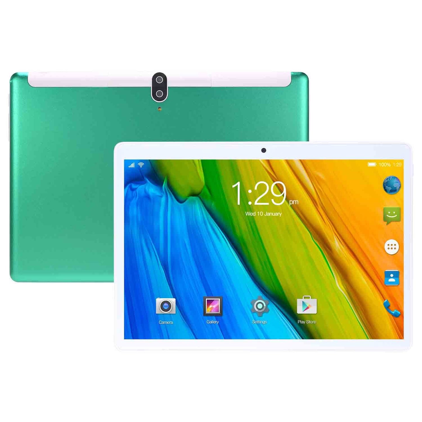Tablette Android 10.1 pouces 8 cœurs - 8Go RAM, 128Go Stockage