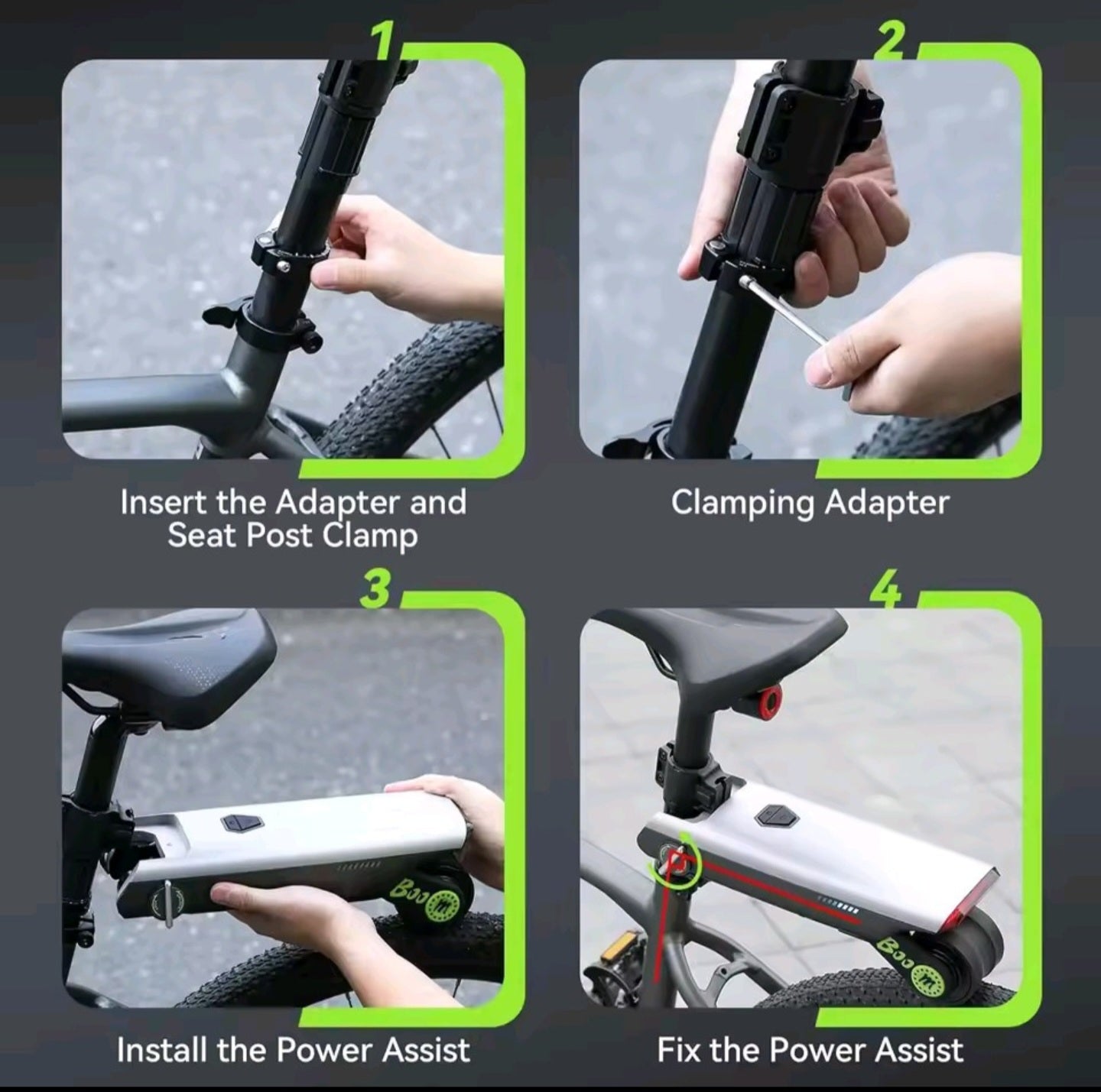 Kit d’Assistance Électrique pour Vélo – Transformez votre Vélo en Vélo Électrique.