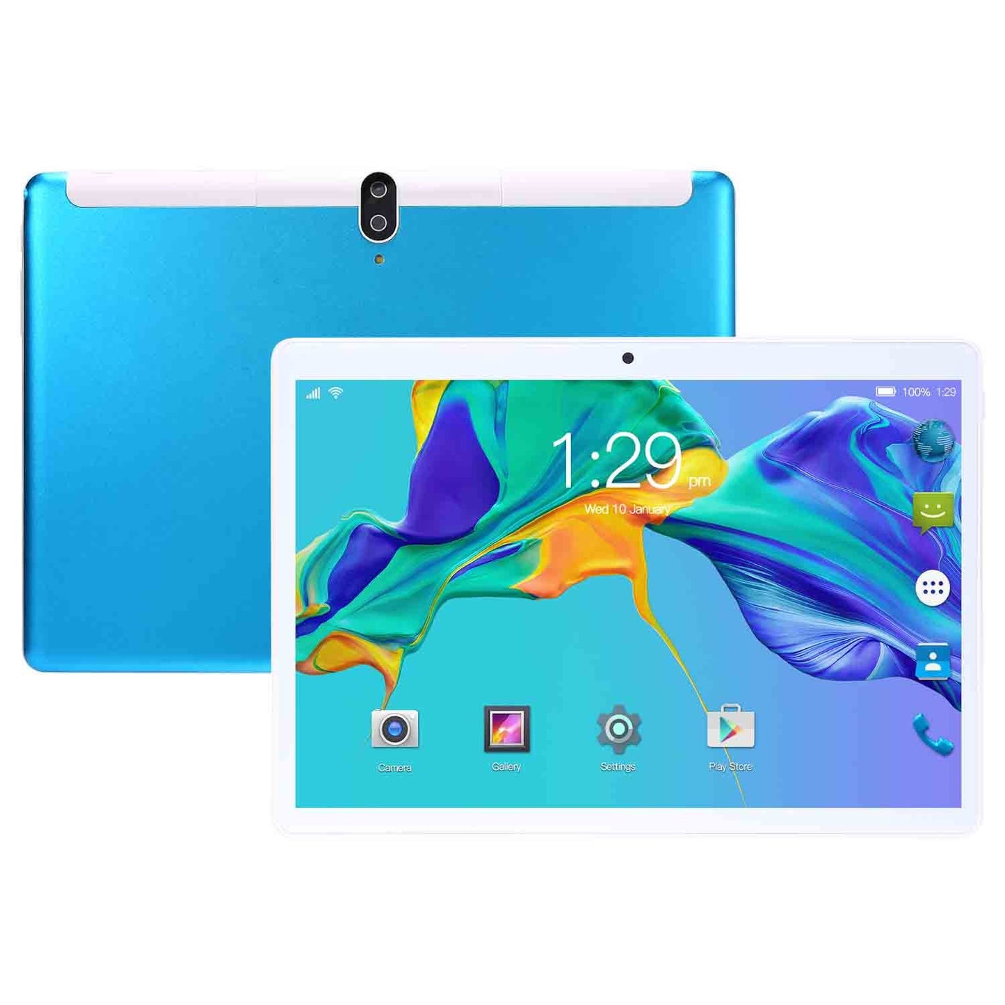 Tablette Android 10.1 pouces 8 cœurs - 8Go RAM, 128Go Stockage