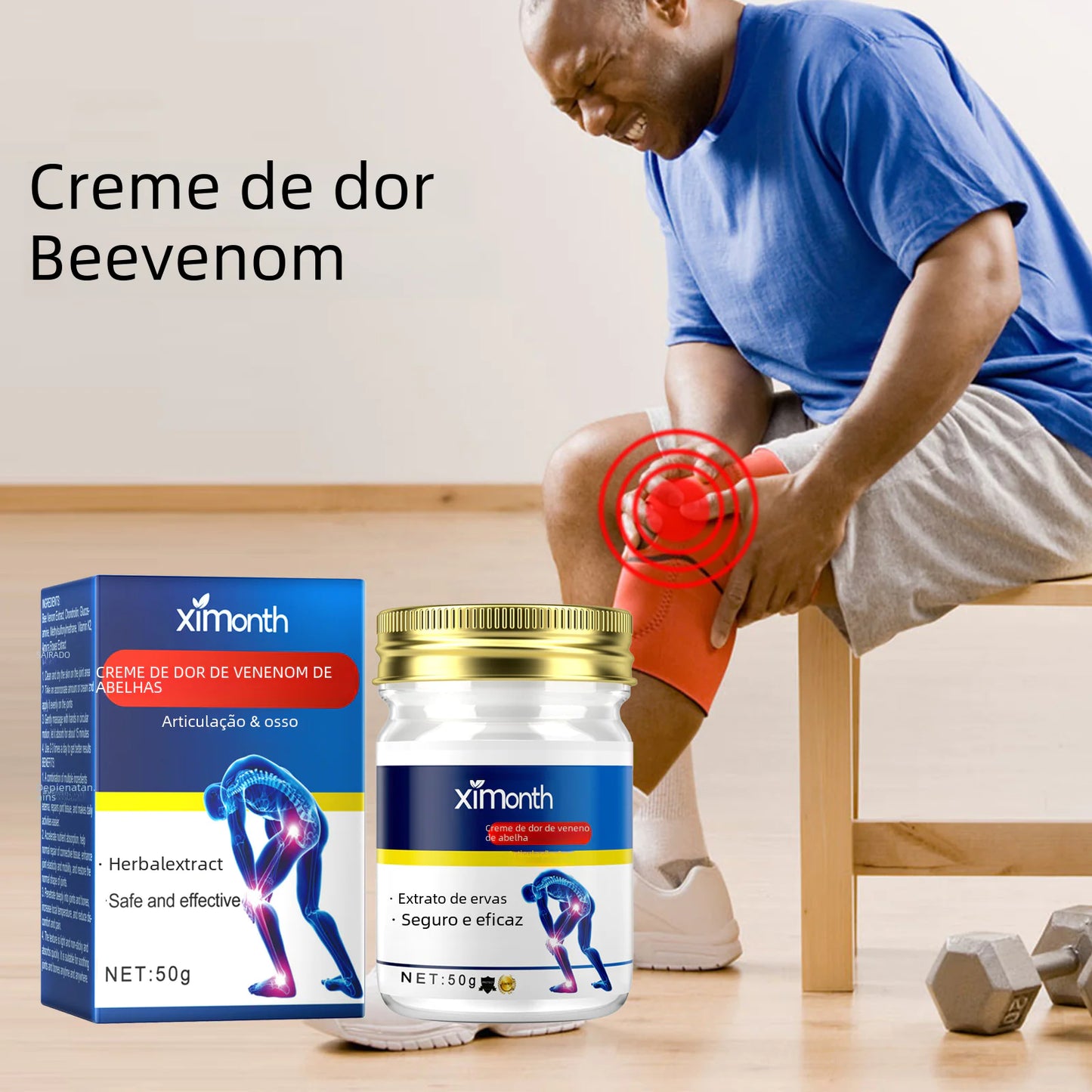 Crème Ximonth au Venin d'Abeille pour les Articulations