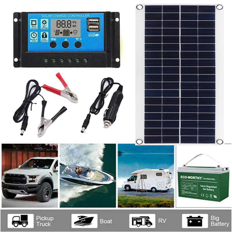 Panneau de Charge Solaire 15W