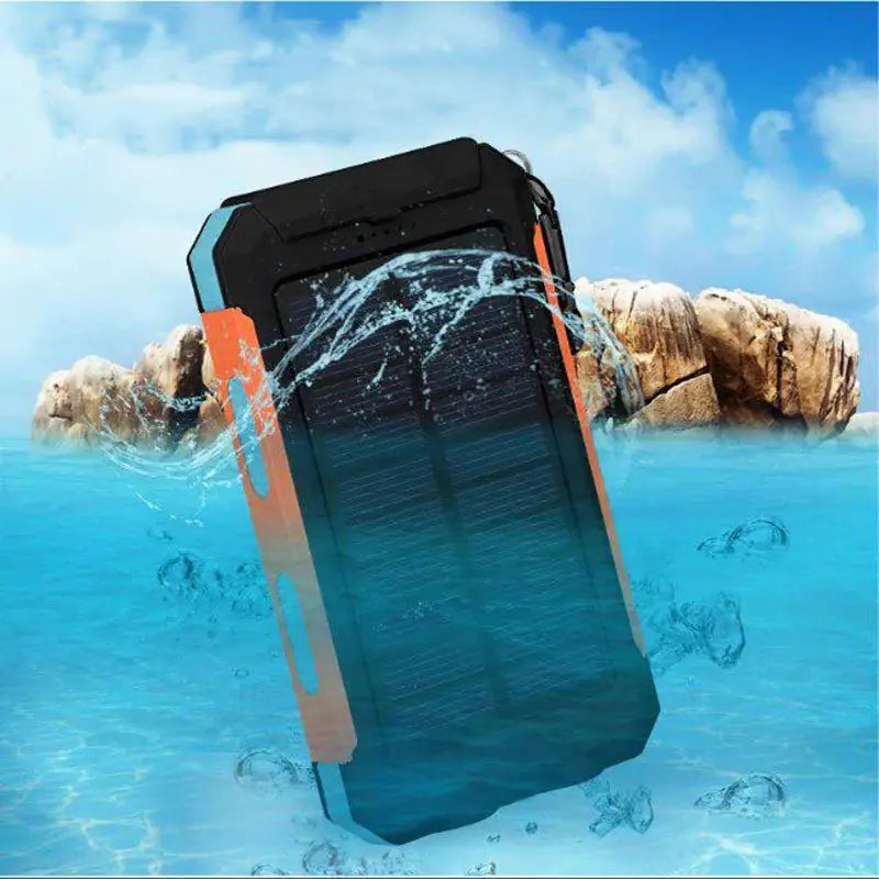 Power Bank Solaire 20 000 mAh - Énergie Portable Durable