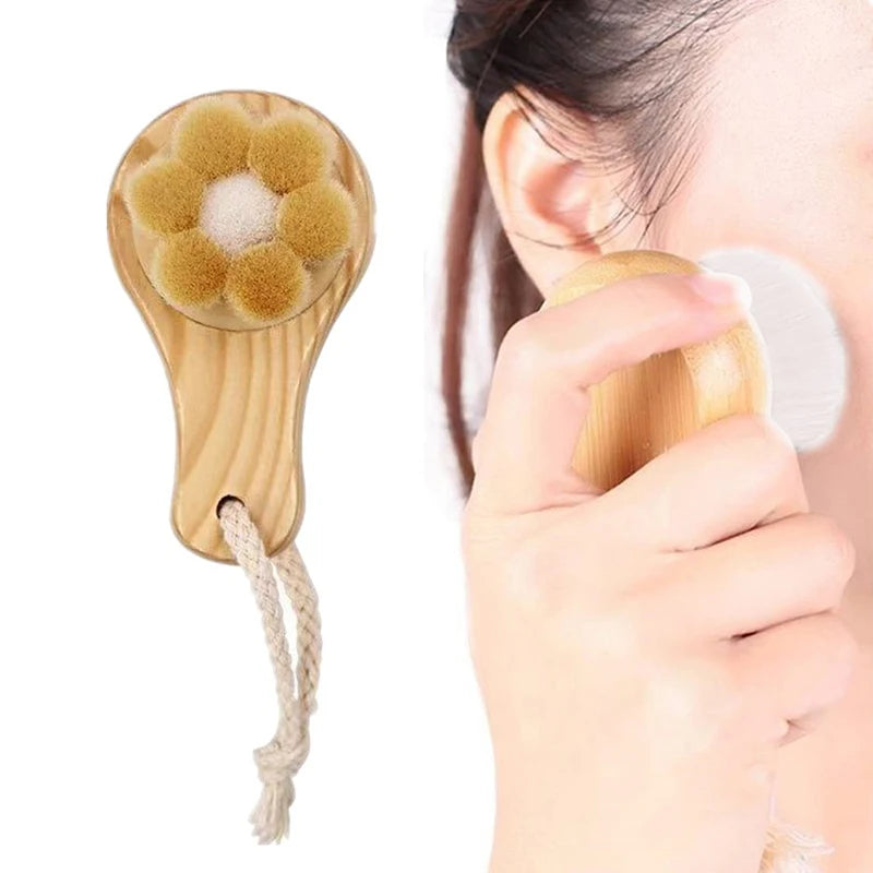 Brosse de nettoyage en bambou écologique 1Pc