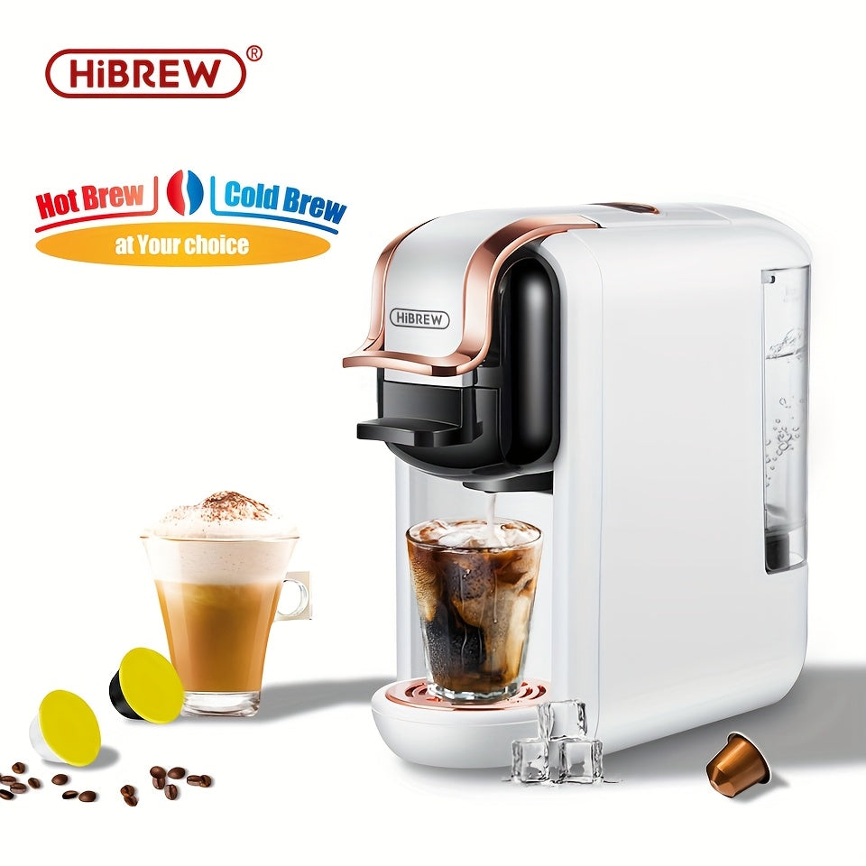 Machine à café capsules HiBREW 4-en-1 – Pompe haute pression – 220–240 V