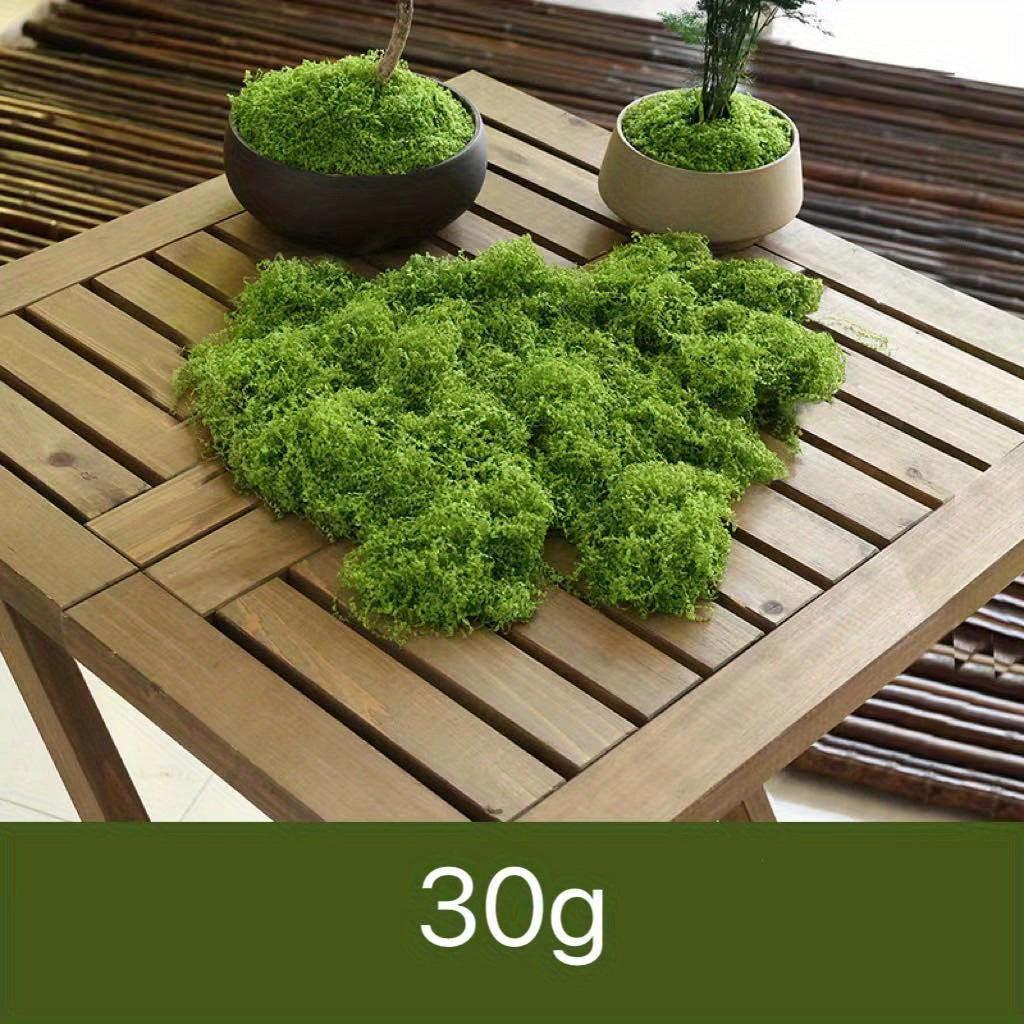 Mousse Décorative Artificielle Verte – Pour Bonsaï, Mini Paysages et Décoration Intérieure, Différents Formats