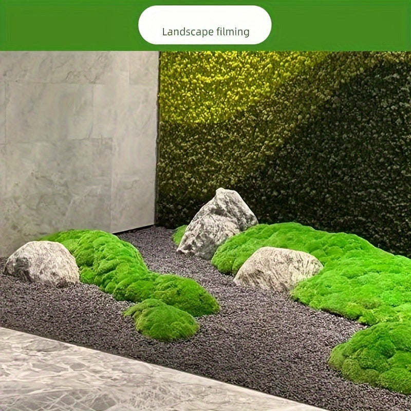 Mousse Décorative Artificielle Verte – Pour Bonsaï, Mini Paysages et Décoration Intérieure, Différents Formats