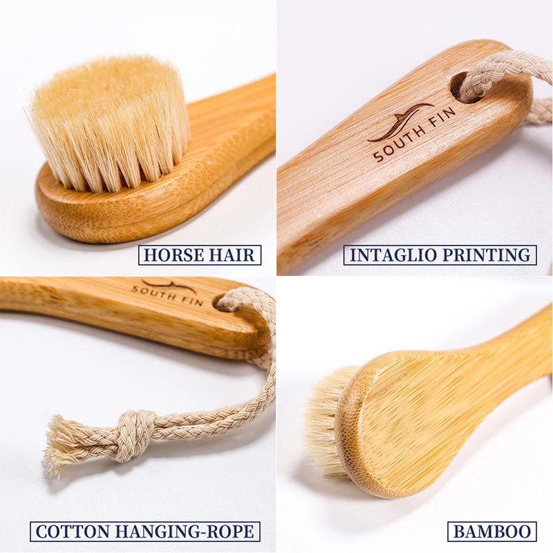 Brosse de nettoyage en bambou écologique 1Pc