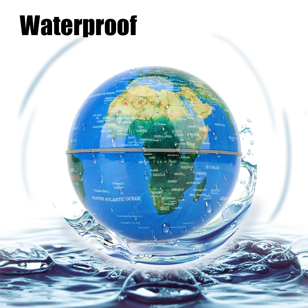 Globe Magnétique en Lévitation avec LED – Lampe Antigravité Carte du Monde, Décoration Innovante et Cadeau d’Anniversaire