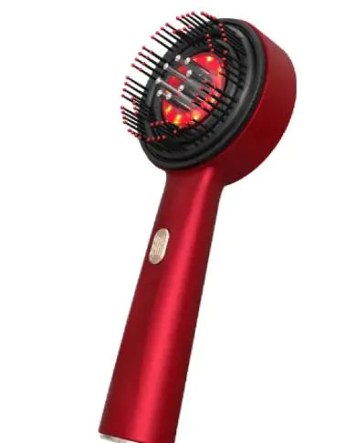 Peigne Massant Électrique – Stimulation du Cuir Chevelu & Soin Capillaire