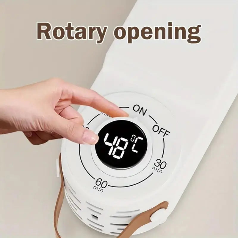 Sèche-Chaussures Électrique Intelligent avec Minuterie – Séchage Rapide & Chaleur Réglable