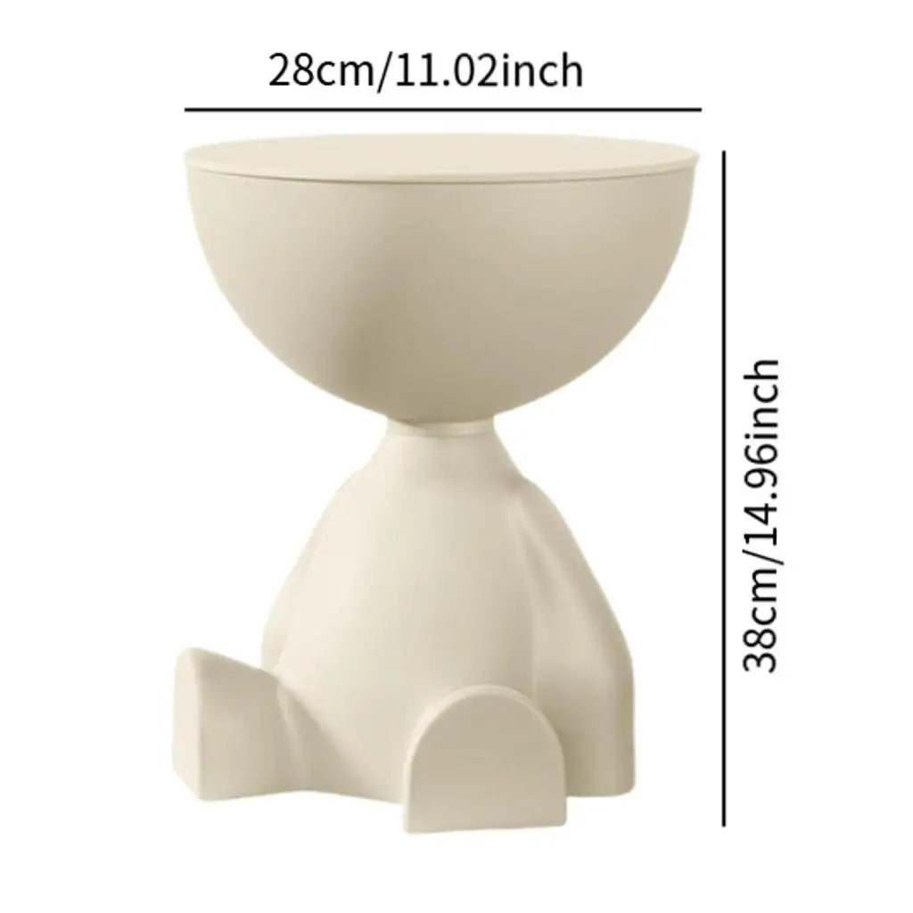 Table d’Appoint Créative – Mini Table Latérale pour Chambre, Salon ou Balcon