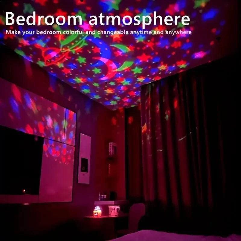 Projecteur Galaxie LED Multicolore – Lampe Ciel Étoilé pour Ambiance Magique