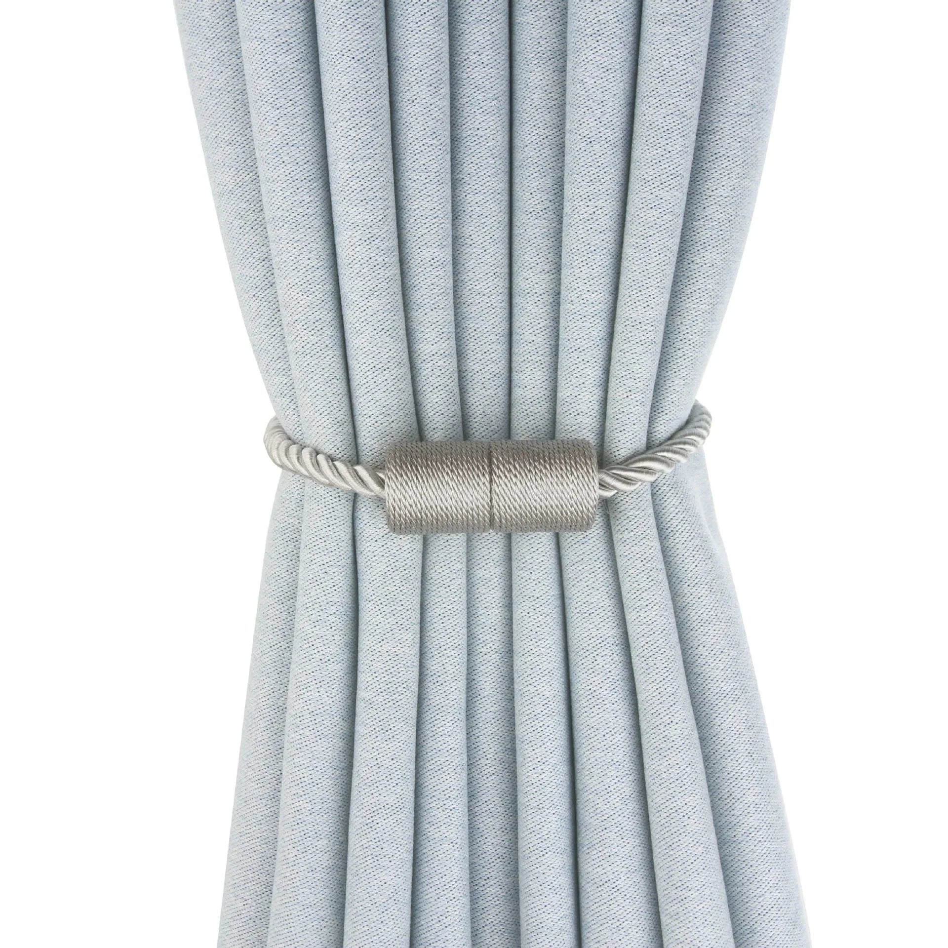 Elegant Magnetic Curtain Tieback – Modern, Drill-Free Installation