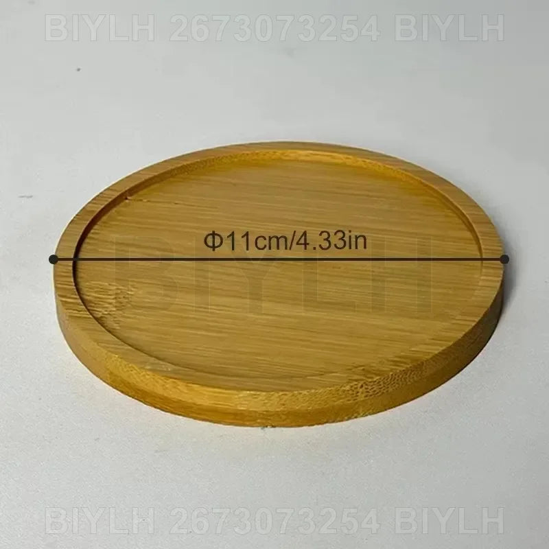 Vases en Verre pour Plantes Hydroponiques – Petits Pots avec Plateau pour Décoration Intérieure et Jardin