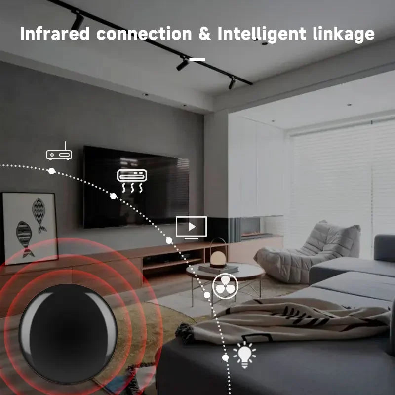 Télécommande Universelle Intelligente WiFi Tuya – Contrôlez Tous Vos Appareils Infrarouges depuis votre Smartphone & Assistant Vocal