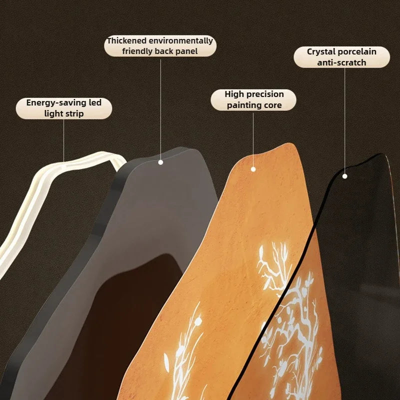 Horloge Murale LED 16 pouces Lune et Terre – Design Moderne et Silencieux pour Salon et Chambre