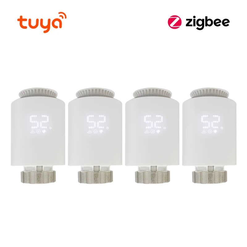 Thermostat Radiateur Intelligent ZigBee 3.0 – Tête Thermostatique Connectée Tuya