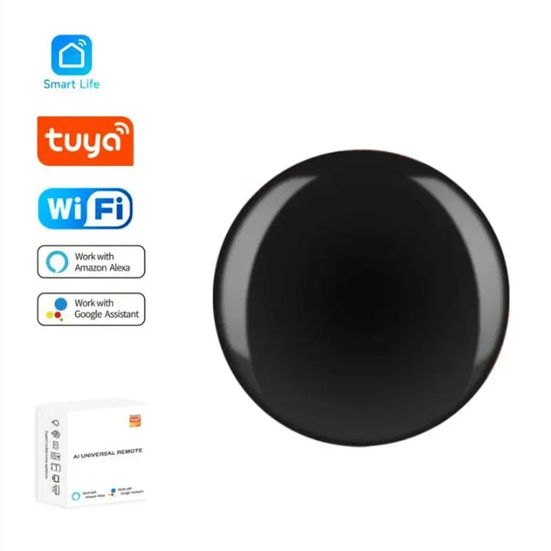 Télécommande Universelle Intelligente WiFi Tuya – Contrôlez Tous Vos Appareils Infrarouges depuis votre Smartphone & Assistant Vocal
