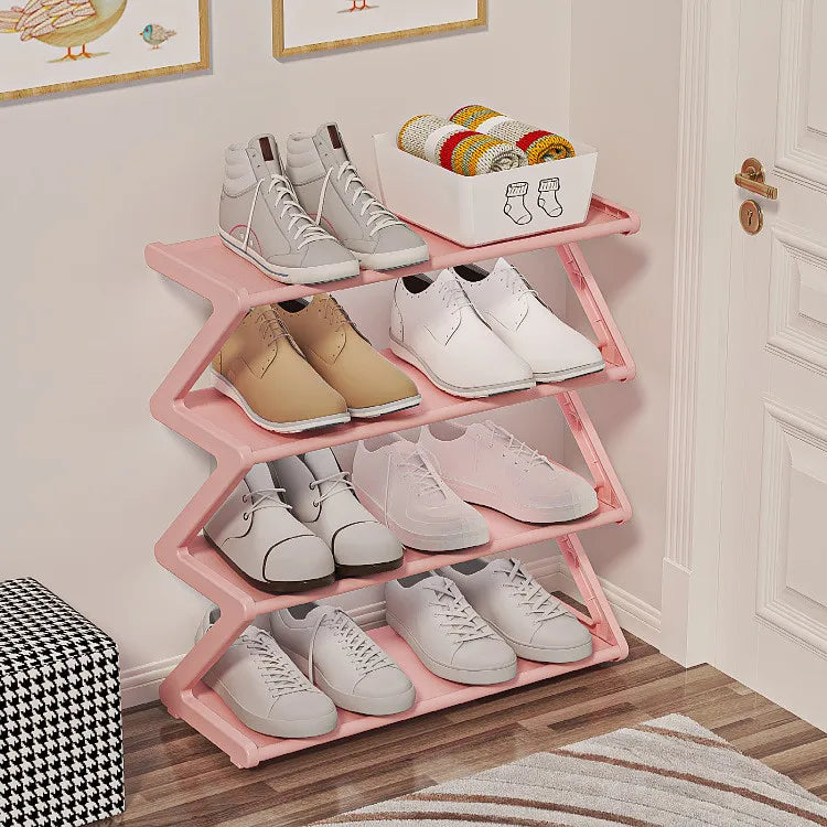 Meuble à Chaussures 7 Niveaux avec Housse Anti-Poussière – Rangement Multi-Couches Gain de Place