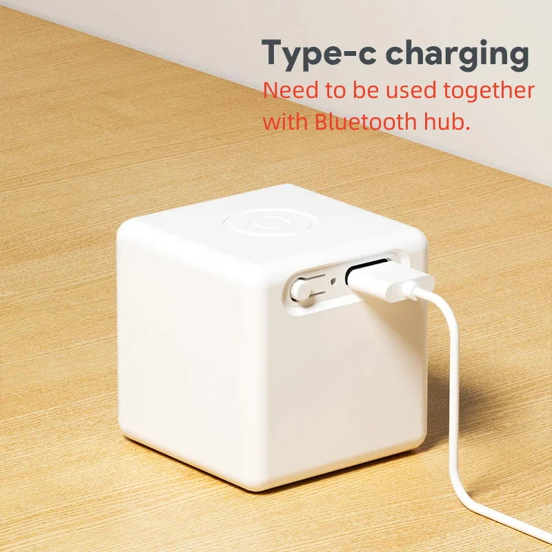 Fingerbot Plus Intelligent Bluetooth Tuya – Bouton Connecté Rechargeable pour Automatiser Vos Interrupteurs