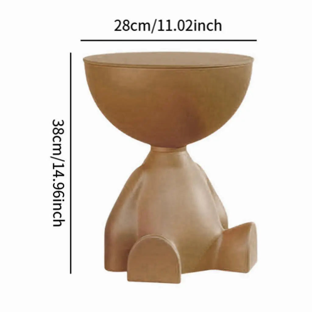 Table d’Appoint Créative – Mini Table Latérale pour Chambre, Salon ou Balcon