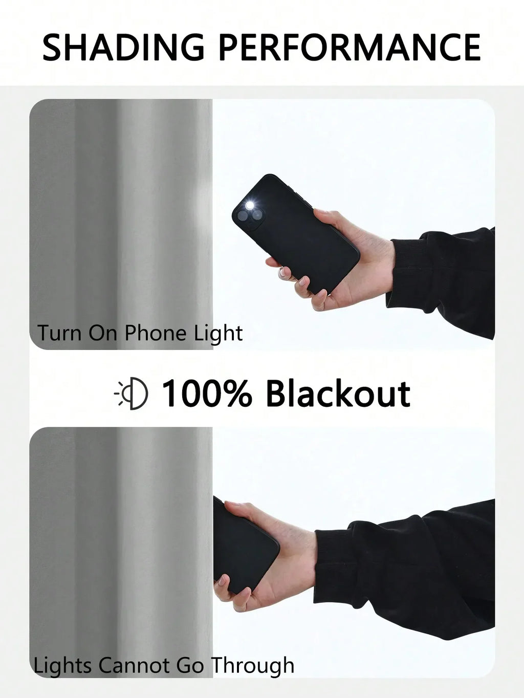 Rideau Occultant 100 % avec Œillets – Intimité Totale