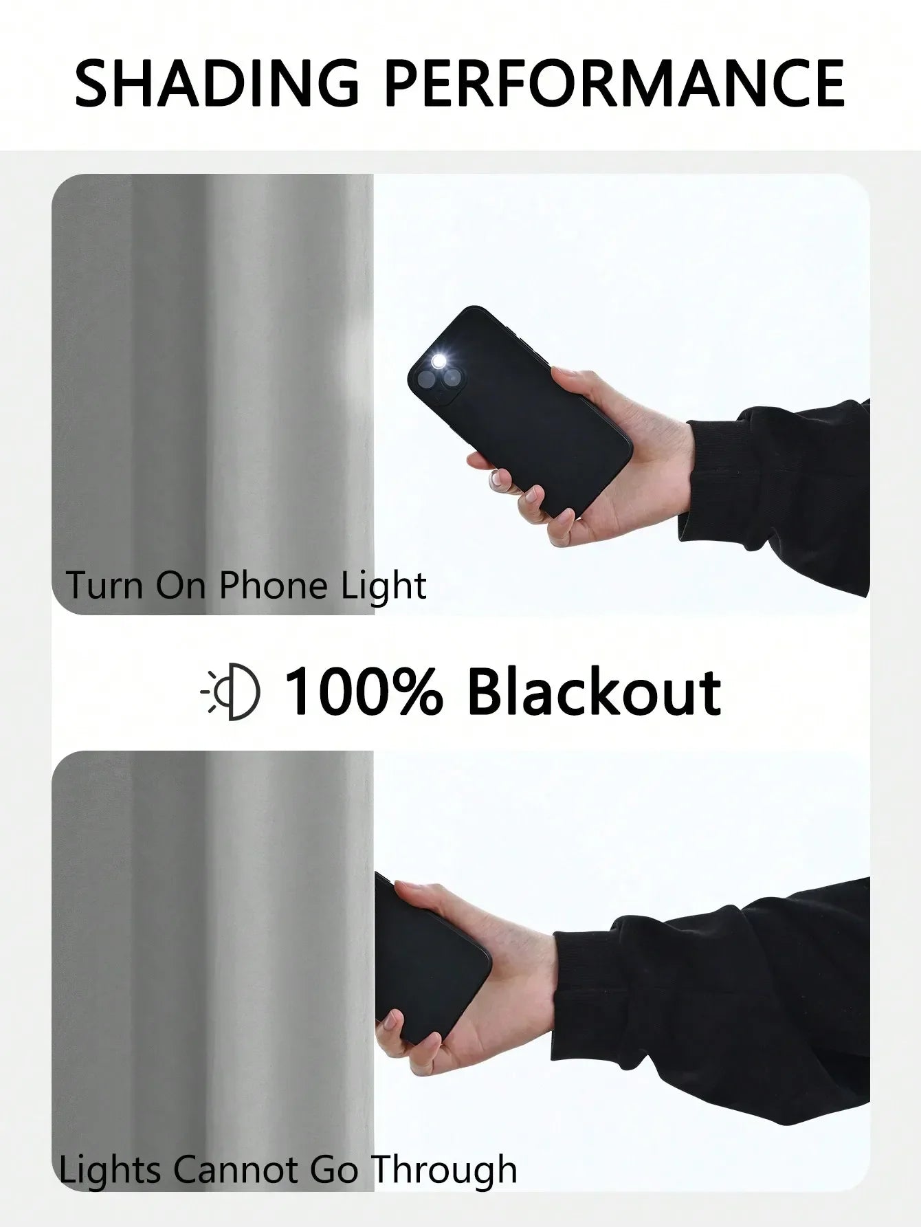 Rideau Occultant 100 % avec Œillets – Intimité Totale