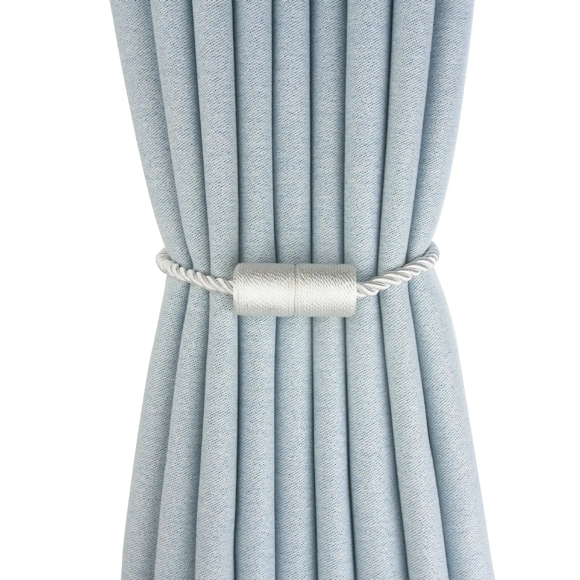 Elegant Magnetic Curtain Tieback – Modern, Drill-Free Installation