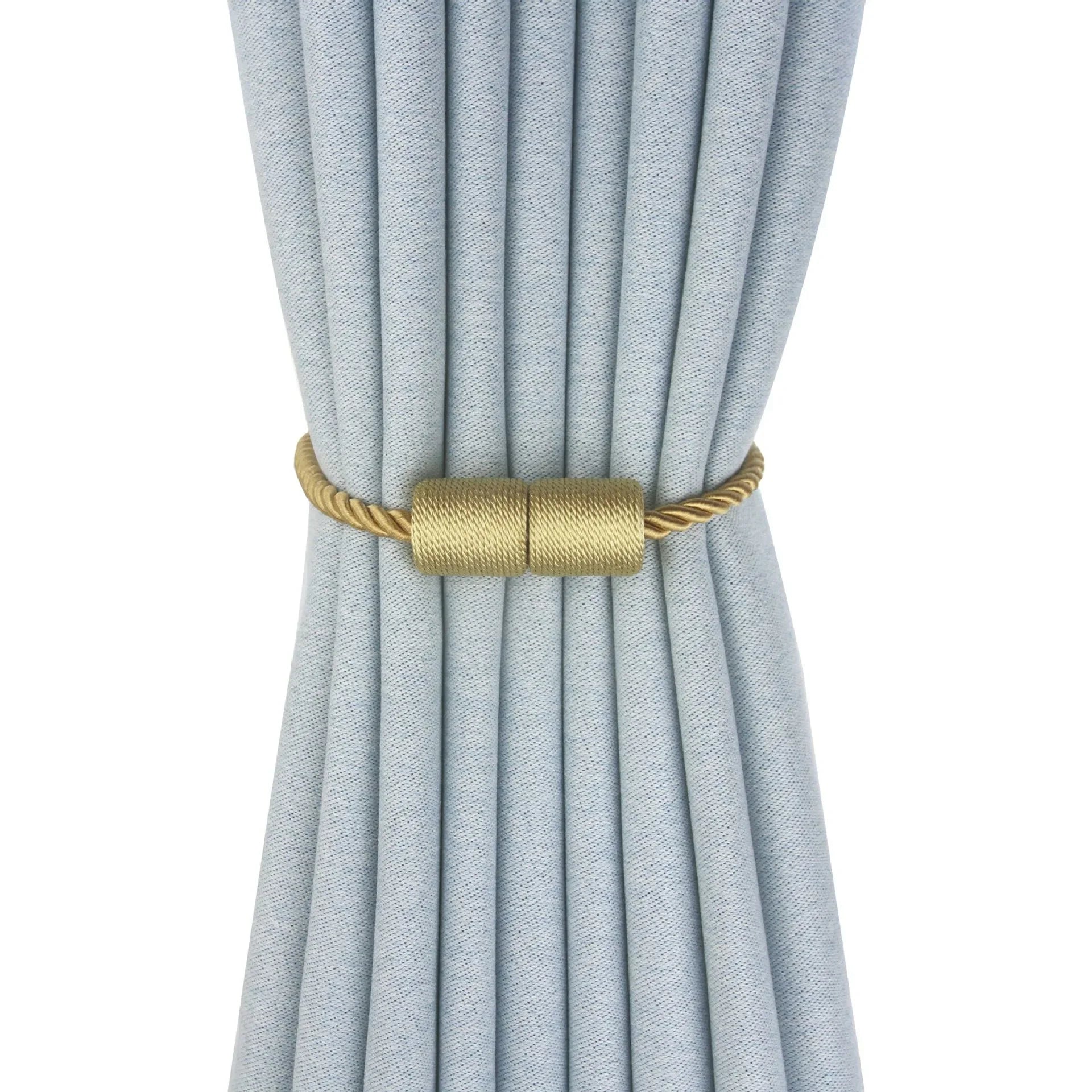 Elegant Magnetic Curtain Tieback – Modern, Drill-Free Installation