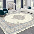 Tapis Persan Luxe VIKAMA – Style Bohème Ethnique, Élégant pour Salon & Chambre