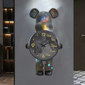 Giant “Bear” Wall Clock – Creative and Aesthetic Design for Living Room and Dining Room