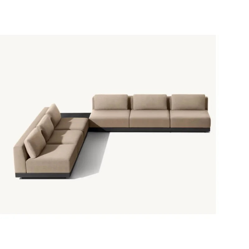 Salon de Jardin Haut de Gamme en Métal – Ensemble Canapé Outdoor Luxe pour Terrasse & Villa