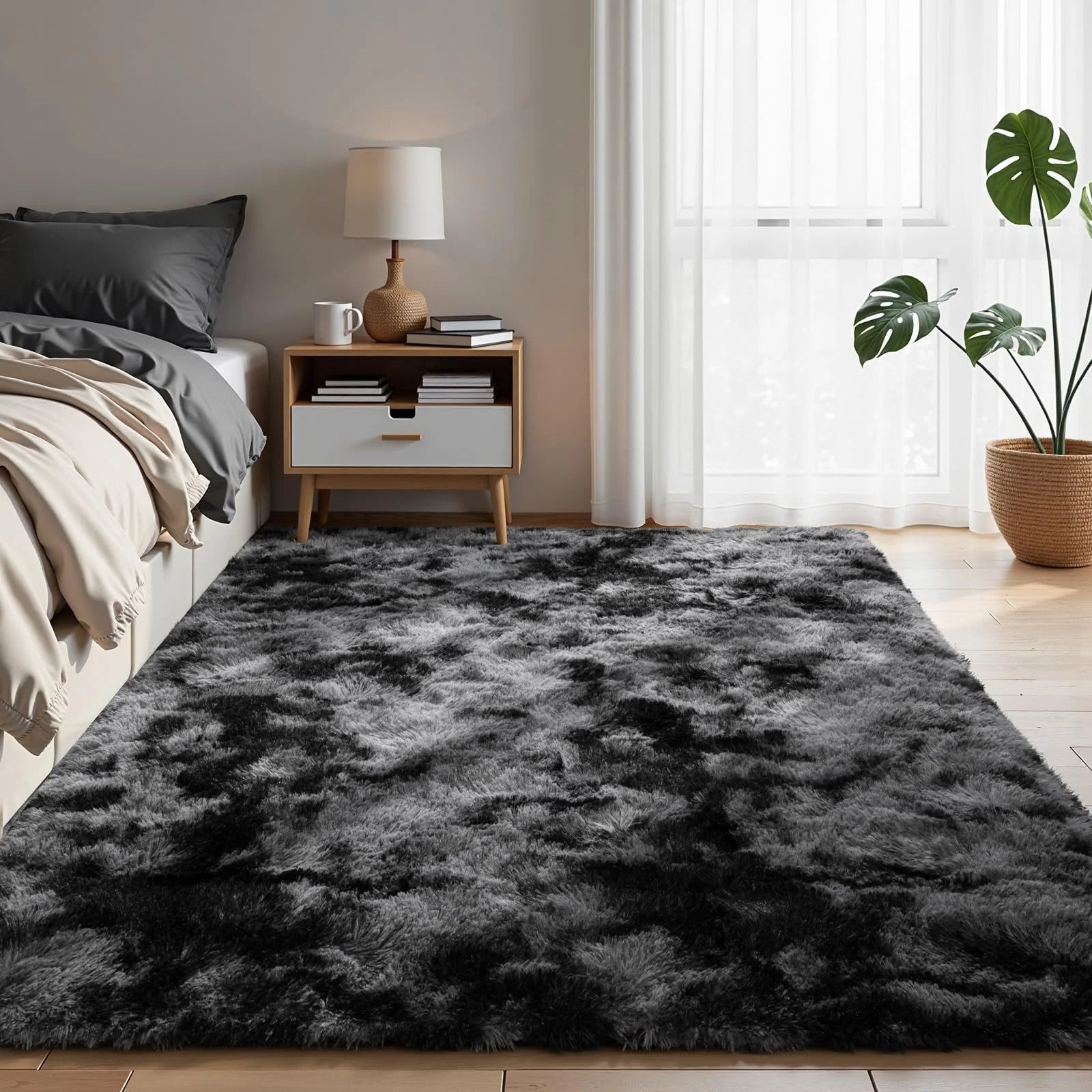 Tapis Minimaliste VIKAMA Antidérapant & Doux – Idéal Salon, Chambre Enfant & Salle de Bain