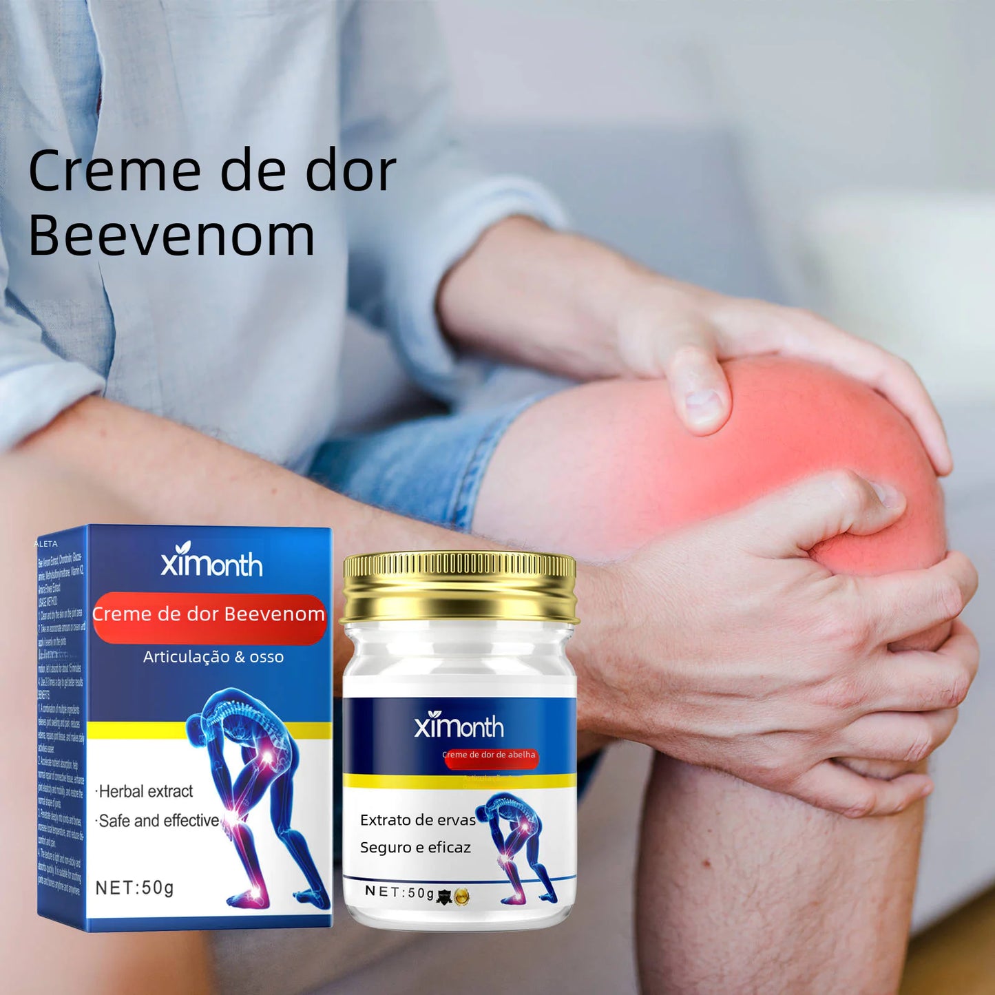 Crème Ximonth au Venin d'Abeille pour les Articulations