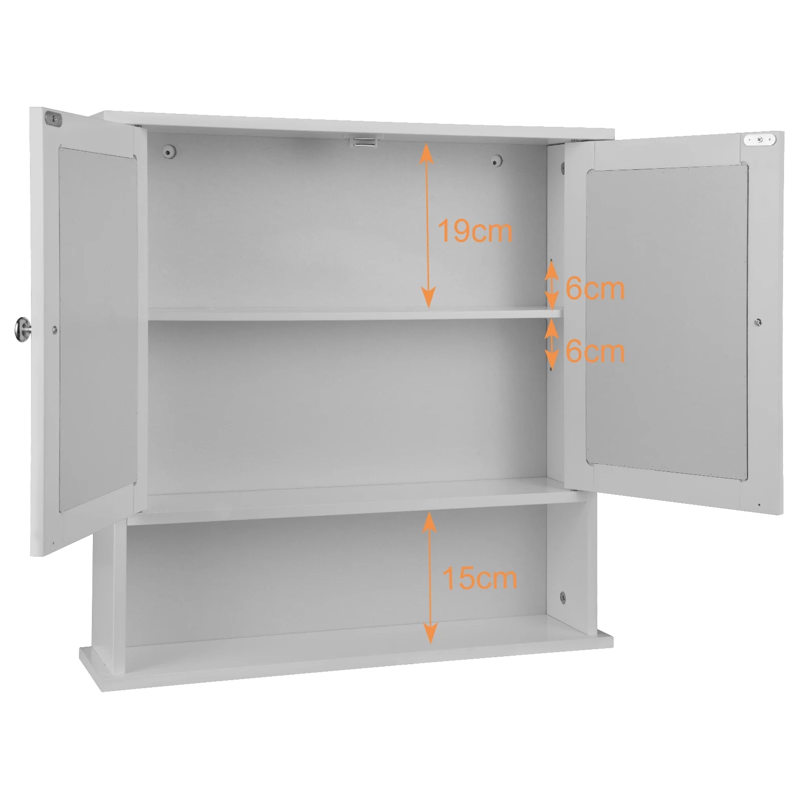 Bathroom Wall Cabinet with Mirror – Premium Compact Design &amp; Smart Storage