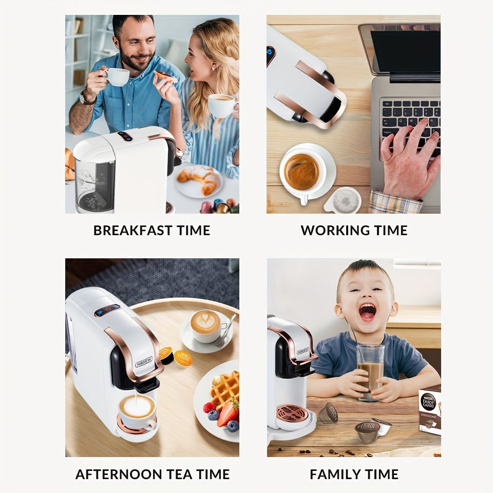 Machine à café capsules HiBREW 4-en-1 – Pompe haute pression – 220–240 V