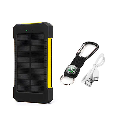 Batterie Solaire Puissante 20000mAh – Rechargez Où Que Vous Soyez