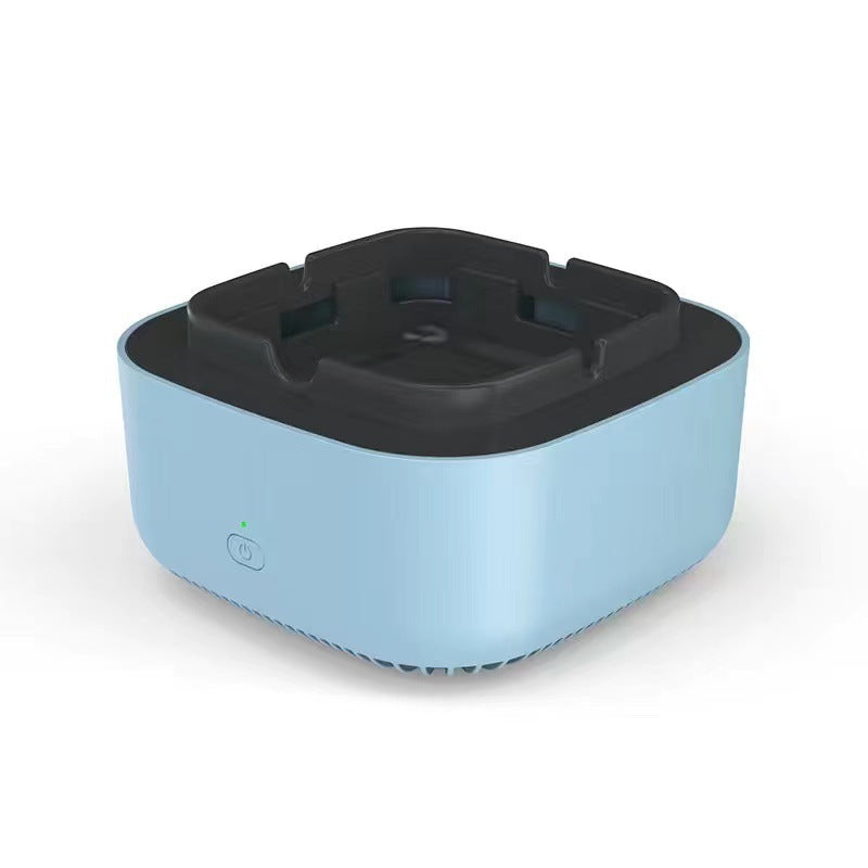 Cendrier Portable sans fumée, purification d'air, Filtration multiple, élimine les odeurs de fumée, pour la maison, le bureau, la voiture, protection passive contre fumées.