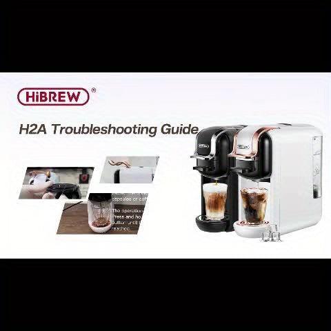 Machine à café capsules HiBREW 4-en-1 – Pompe haute pression – 220–240 V