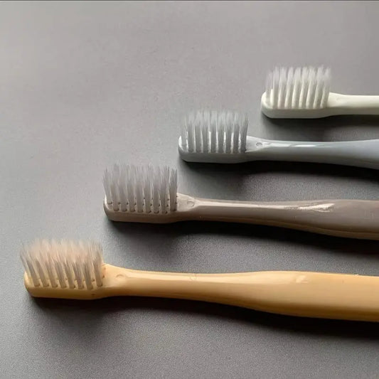 Brosse à Dents Manuelle à Poils Souples (Lot de 4)