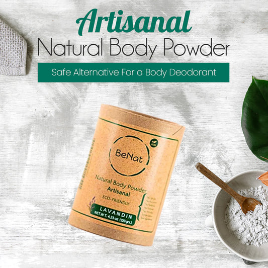 Poudre Corporelle Naturelle Éco-Friendly
