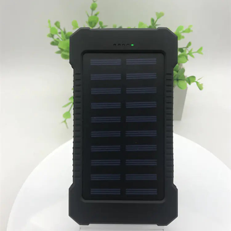 Batterie Solaire Puissante 20000mAh – Rechargez Où Que Vous Soyez